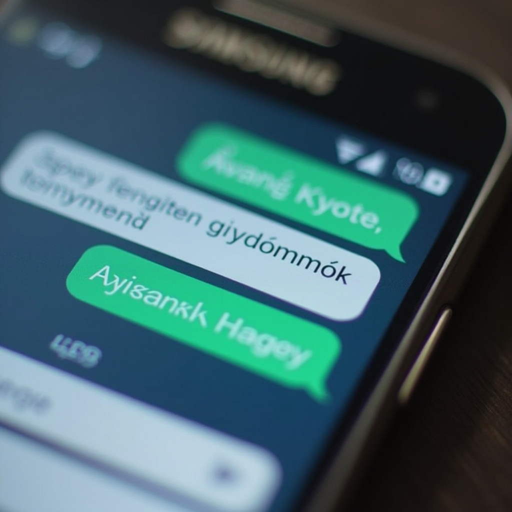 Brak polskich znaków w SMS Samsung? Jak naprawić brak polskich znaków?